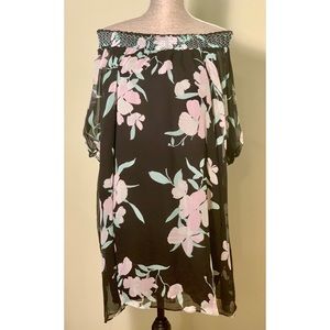 Anthropologie Maeve Boatneck Silk Dress